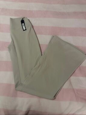 Oner Active Flare Bottoms Leggings, Small, Sand Color